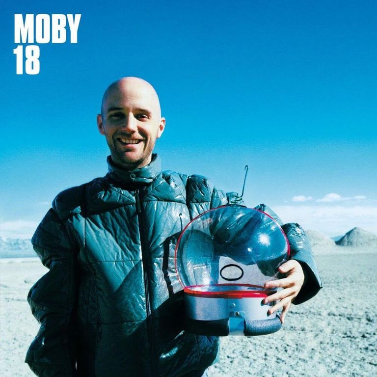 Album artwork of '18' by Moby
