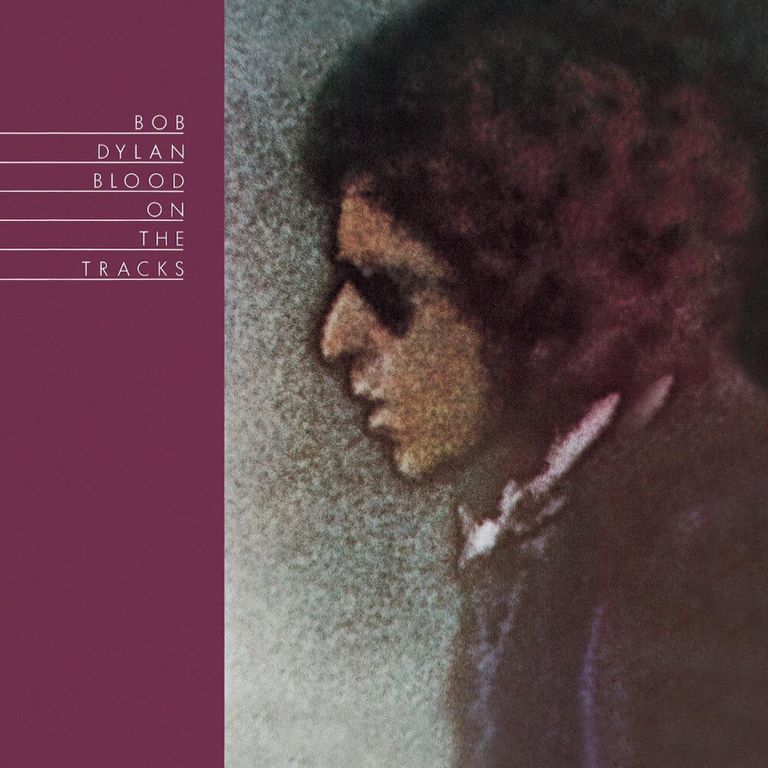 Album artwork of 'Blood on the Tracks' by Bob Dylan