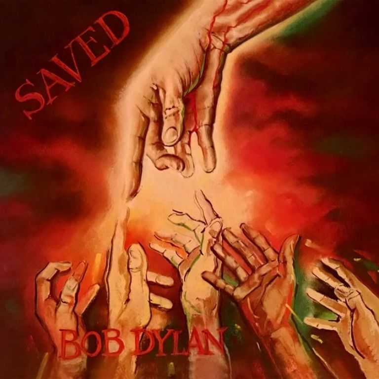 Album artwork of 'Saved' by Bob Dylan