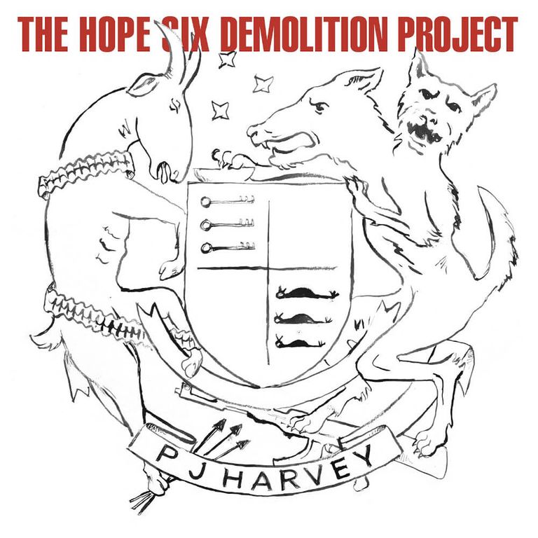 Album artwork of 'The Hope Six Demolition Progess' by PJ Harvey